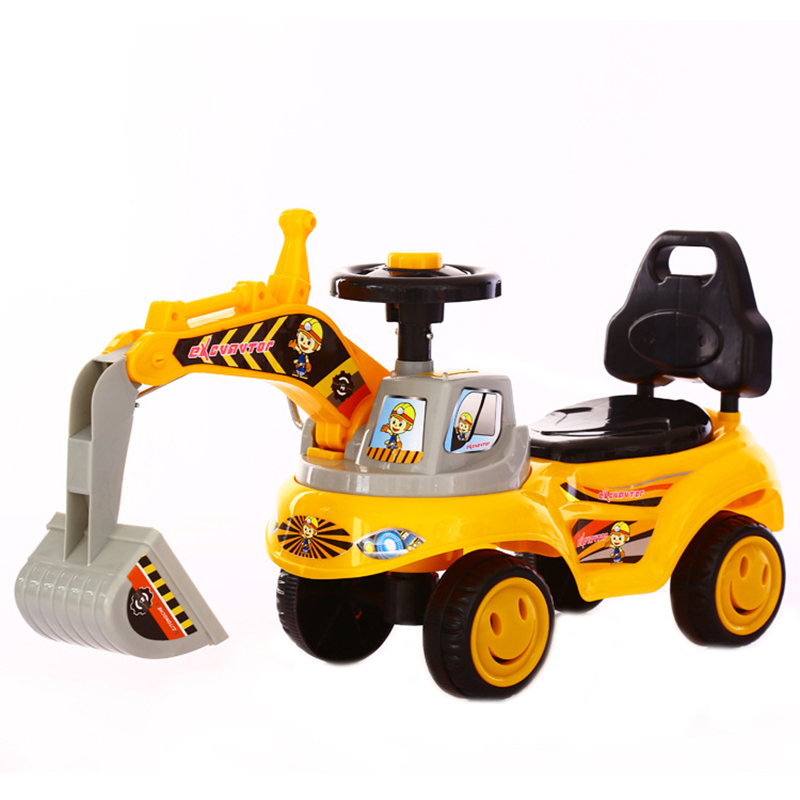 Batteries Powered Childeren's Construction Dig Excavator Toys For 3 4 5 6 7 Year Old Boys 