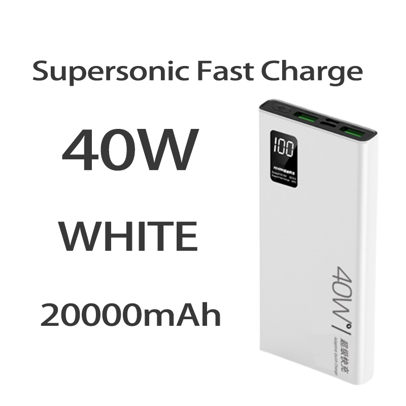 SG Ready Stock 30000mAh For HUAWEI PHONE 40w super fast charge power Bank Portable Mobile charger